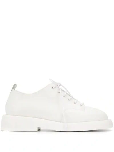 Marsèll Chunky Lace-up Derby Shoes In White