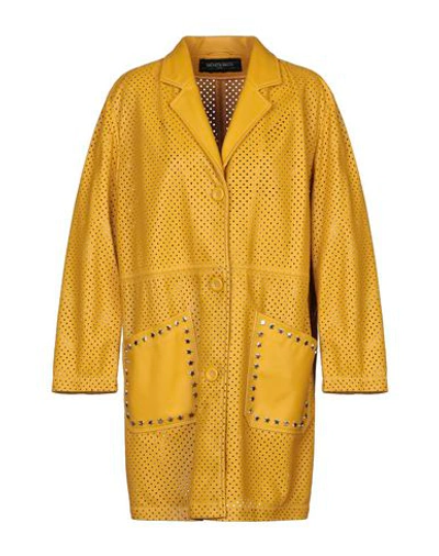 Simonetta Ravizza Coats In Yellow