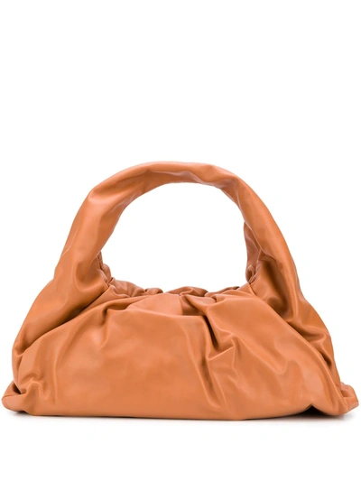Bottega Veneta The Shoulder Pouch Bag In Orange