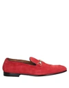 Doucal's Loafers In Coral