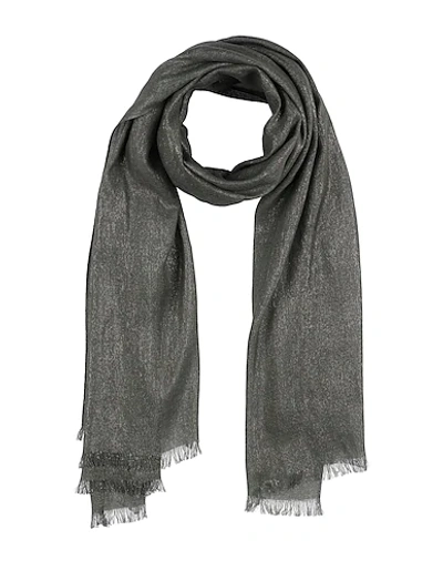 Brunello Cucinelli Scarves In Military Green