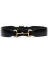 Gucci Horsebit Motif Belt In Black