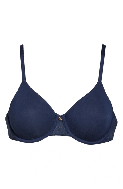 Le Mystere Natural Comfort Underwire Bra In Night Sky