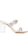 Sophia Webster Dina 90mm Crystal-embellished Sandals In Multi