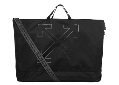 Pre-owned Off-white  Unfinished Arrows Tote Bag Black