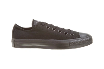 Pre-owned Converse Chuck Taylor All-star Ox Black Monochromatic In Blk/mono