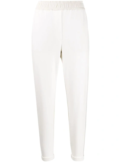 Brunello Cucinelli Jogger Sweatpants In White
