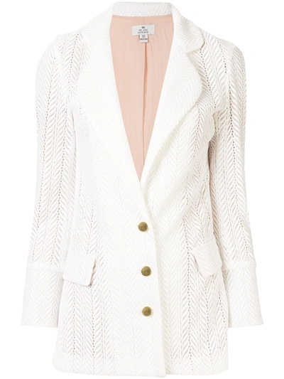 We Are Kindred Marbella Single Breasted Blazer In White