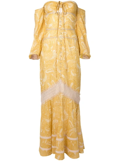 We Are Kindred Sorrento Maxi Dress In Yellow