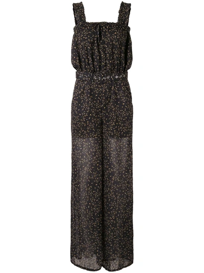 We Are Kindred Marseille Belted Jumpsuit In Black