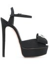 Casadei Canet Sandals In Black