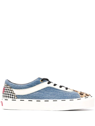 Vans Bold Ni "bender" Patchwork Sneakers In (t7y) (bender) Denim