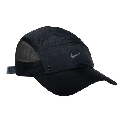 Pre-owned Nike  X Acw Technical Dual Nylon Cap Onyx