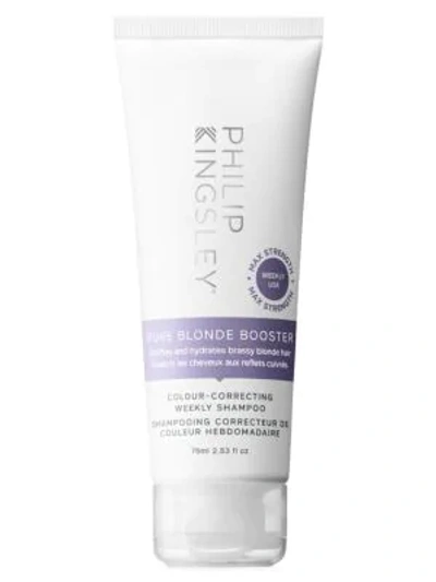 Philip Kingsley Pure Blonde Booster Colour-correcting Weekly Shampoo In Size 8.5 Oz. & Above