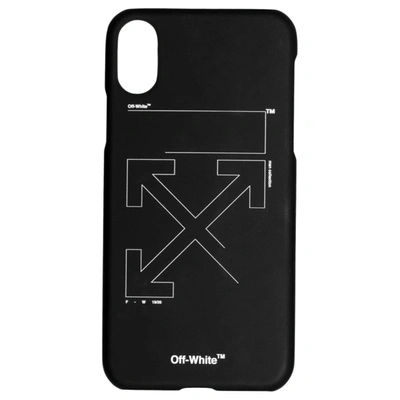 Pre-owned Off-white  Unfinished Arrows Iphone Xs Max Case Black/white