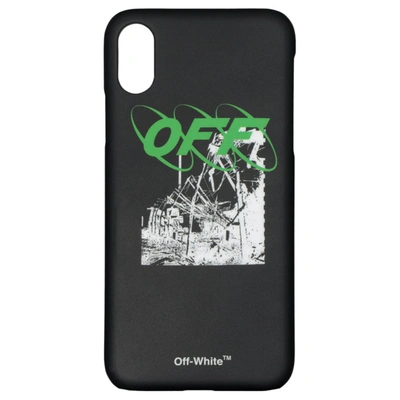 Pre-owned Off-white  Ruined Factory Iphone Xs Max Case Black/white