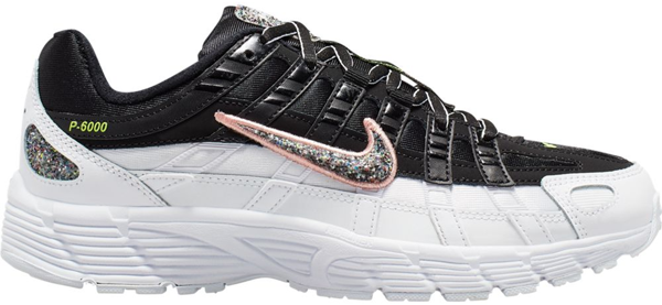 nike p6000 black and white