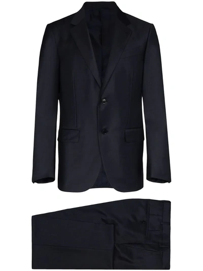 Ermenegildo Zegna Two-piece Tailored Suit In Blue