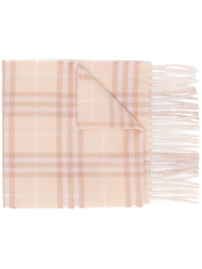 Burberry Kids' Mini Vintage Check Scarf In Pink