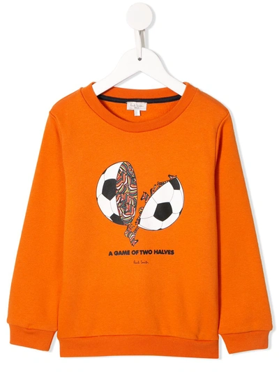 Paul Smith Junior Kids'  5p15572 750ocre Natural (veg)->cotton In Orange