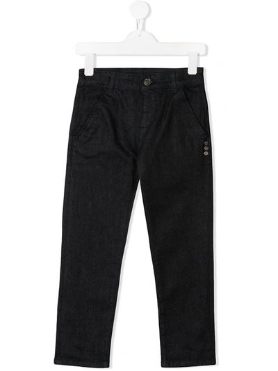 Douuod Kids' Straight Fit Jeans In Blue