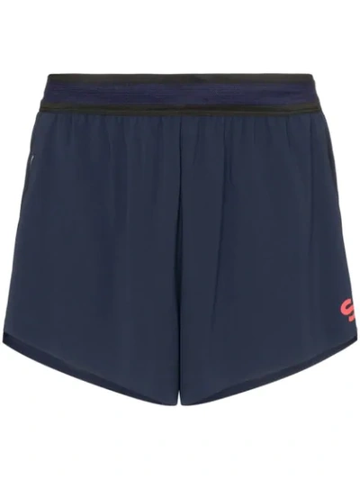 Soar Elite Race Shorts 3.0 Logo-appliquéd Stretch-shell Shorts In Blue