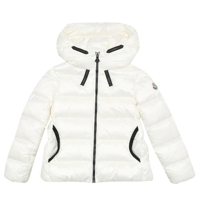 Moncler Kids' Chevril Quilted Down Jacket In White