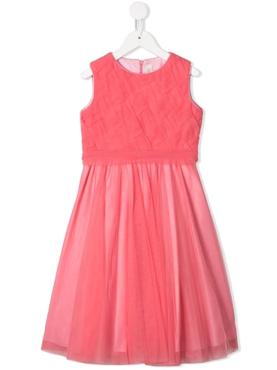 Aletta Kids' Tulle Skirt Party Dress In Pink