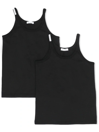 Dolce & Gabbana Kids' 2 Pack Tank Top In Back