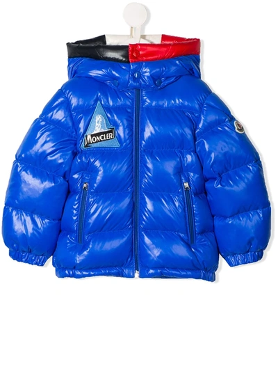 Moncler Babies' Remoulis Puffer Jacket In Blue