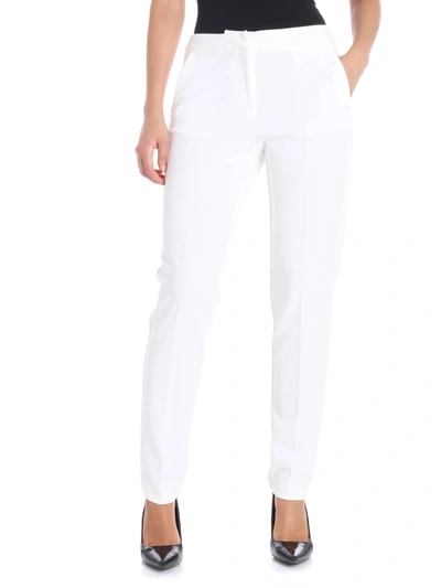 Blugirl White Tailored Trousers