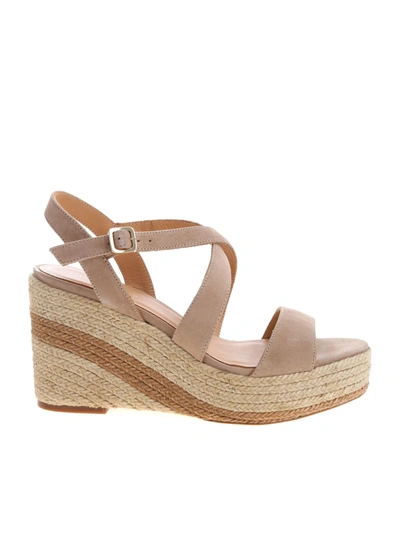 Paloma Barceló Dove Beige Hortensi Sandals