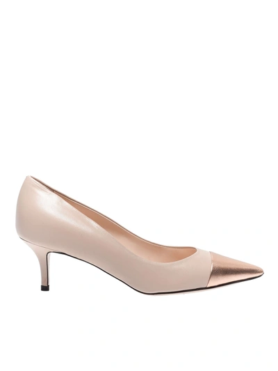 Marc Ellis Pink Pumps With Laminated Toe