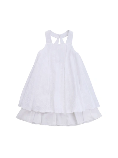 Dondup Sleeveless Dress In White