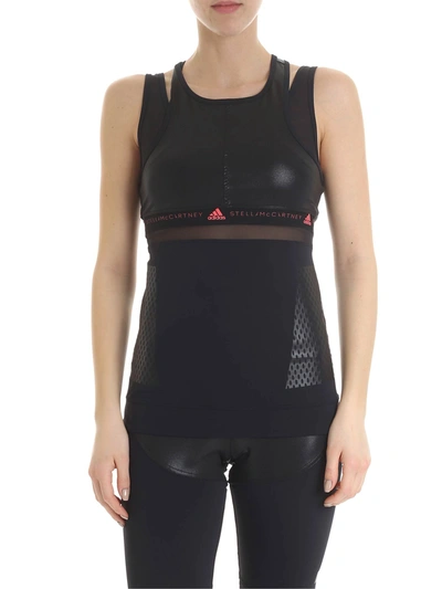 Adidas By Stella Mccartney Run Tank Adidas Black Top