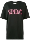 Alberta Ferretti Sunday T-shirt In Black