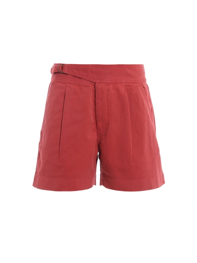 Polo Ralph Lauren Fading Red Cotton Drill Short Pants