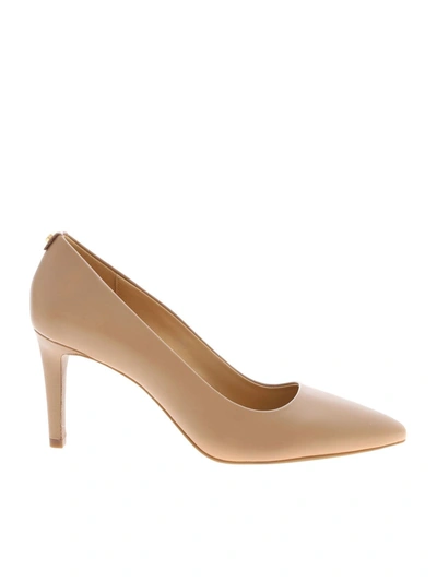 Michael Kors Dorothy Decollete Nude Color In Beige