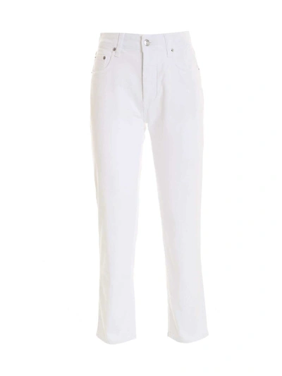 Department 5 Clar Bootcut Jeans In White