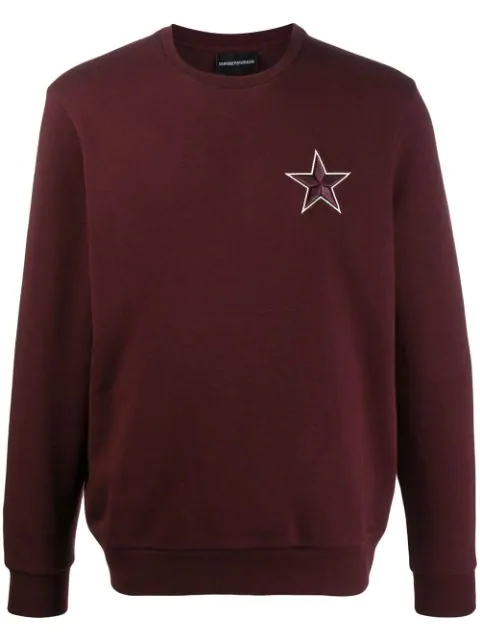 wine colored sweatshirt