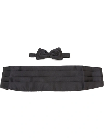Ermenegildo Zegna Kit Tuxedo Belt And Black Bow Tie