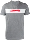 Moncler Printed T-shirt In Grey