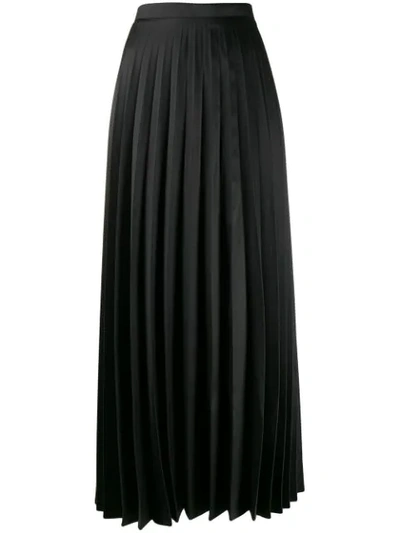 L'autre Chose Pleated Skirt In Black
