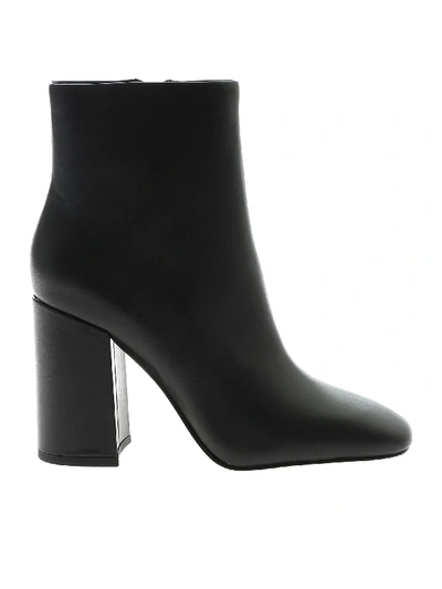 Ash Jade Ankle Boots In Black