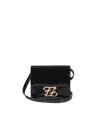 Fendi Karligraphy Bag In Black