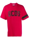 Gcds Logo Patch Red T-shirt