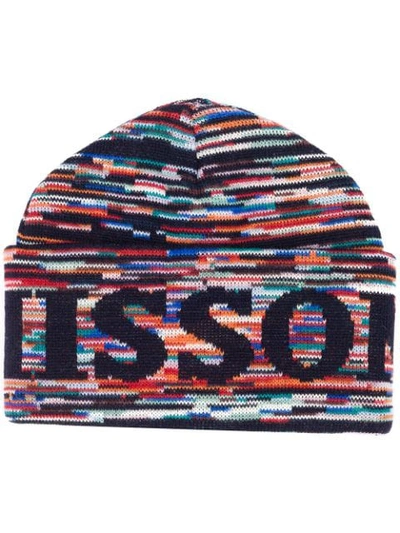 Missoni Wool Cap Cpl8wmu7127 2 In Multi