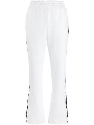 Adidas By Stella Mccartney Track Kick Track Pants In White
