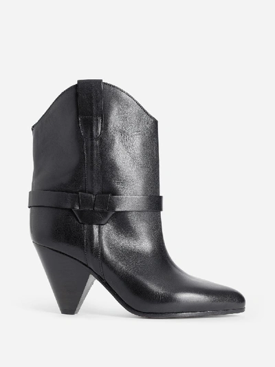 Isabel Marant Deane Ankle Boots In Black