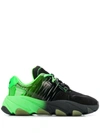 Ash Extasy Gradient-effect Sneakers In Green
